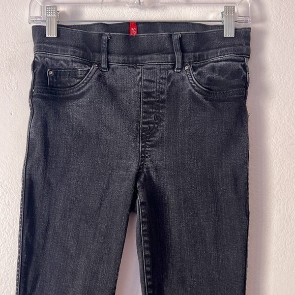 Spanx Women’s Black Ankle skinny Jeans Size Small Petite Tall - Picture 3 of 10